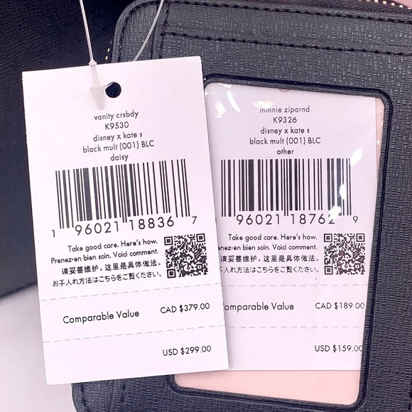 Disney X Kate Spade New York Minnie Mouse Daisy Vanity Crossbody and Wallet Set - Picture 16 of 16